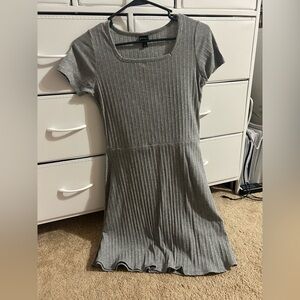 Gray dress
